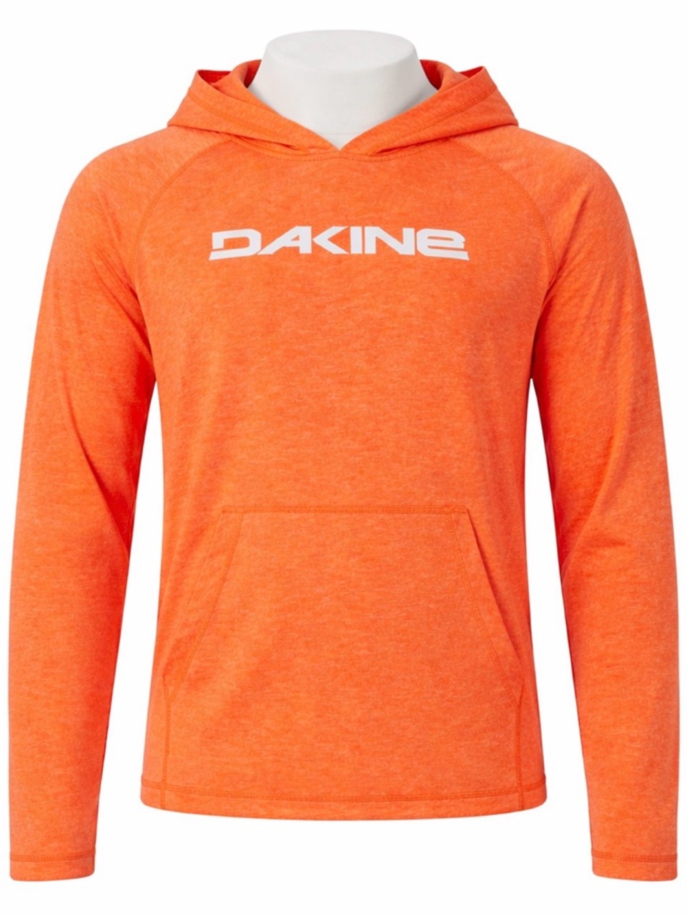 Dakine Swim Boys Orange Rash Guard Long Sleeve Top UPF 30+ Quick Dry Size Large